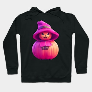 Halloween pink pumpkin Hoodie